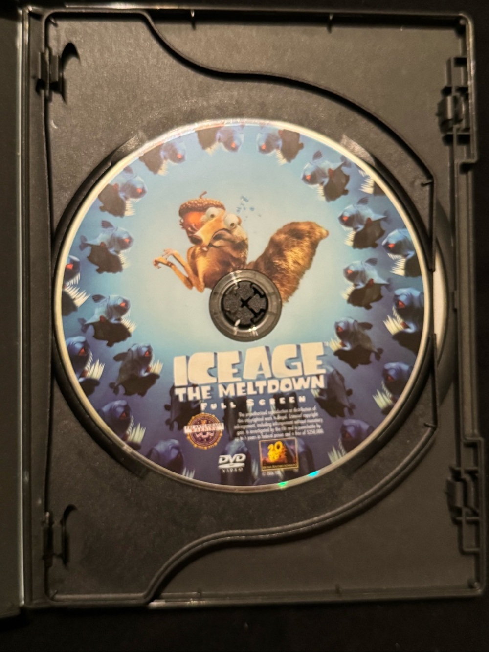 Ice Age: The Meltdown DVD Disc & Bee Movie DVD